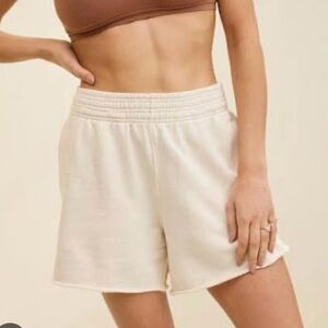 Aerie | On My Way! High Waisted Short, Heather Frost Color, Size XXL - EUC